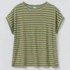 Alda Stripe Cotton Easy Tee