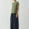 Alda Stripe Cotton Easy Tee