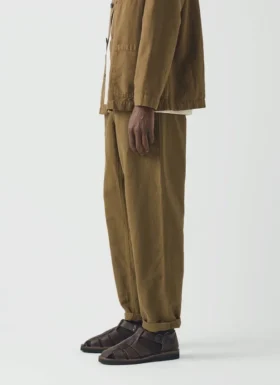 Alfie Garment Dyed Herringbone Pants