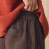 Alfie Garment Dyed Linen Pants