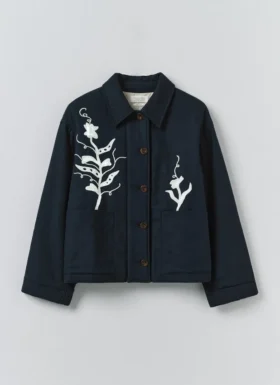 Applique Pea Shoot Jacket