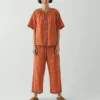 Bistrot Check Cotton Pajamas