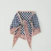 Block Print Cook Check Bandana