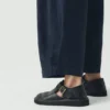 Carys Cotton Linen Canvas Wide Leg Pants