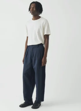 Caspar Stripe Pleat Pants