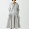 Catrin Cotton Striped Shirt