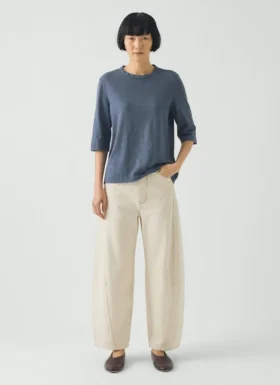 Cleo Garment Dyed Organic Cotton Tee