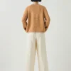 Corinne Cotton Linen Wide Leg Pants