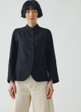 Cotton Linen Neat Jacket