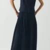 Cotton Linen Poplin Sleeveless Top