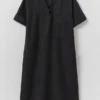 Cotton Linen Smock Dress