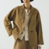 Cotton Linen Twill Jacket