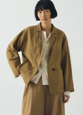 Cotton Linen Twill Jacket