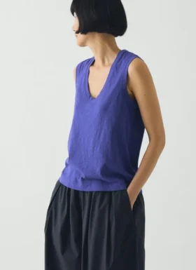 Cotton Sleeveless Tee