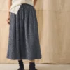 Crinkle Cotton Skirt