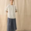 Crinkle Cotton Skirt