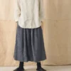 Crinkle Cotton Skirt