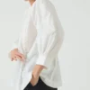 Crockery Edge Cotton Poplin Top