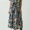 Crockery Print Dress