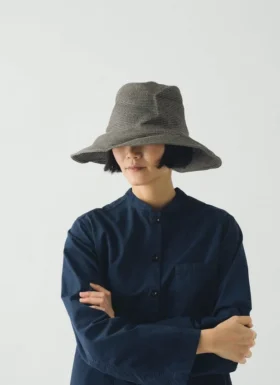 Decho Crushed Washi Paper Hat