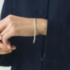 Emily Nixon Fine Silver Urchin Bangle