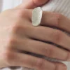 Emily Nixon Quoit Silver Ring