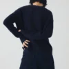 Ffion Wool Cashmere Boxy Cardigan