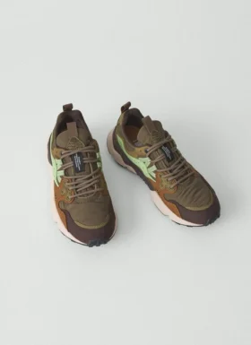 Flower Mountain Yamano Kaiso Panelled Sneakers