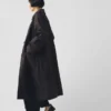 Frankie Waxed Cotton Raglan Coat