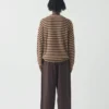 Stripe Alpaca Wool Sweater