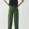 Garment Dyed Cotton Twill Pants