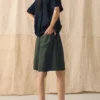 Garment Dyed Lightweight Linen Shorts