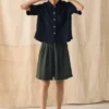 Garment Dyed Lightweight Linen Shorts
