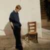 Garment Dyed Linen Drawstring Pants