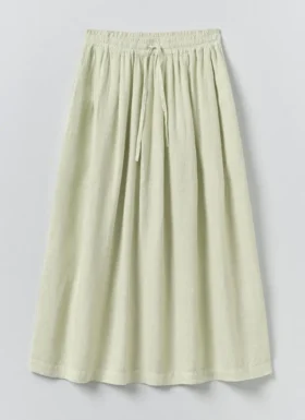 Garment Dyed Linen Skirt
