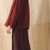 Garment Dyed Linen Top