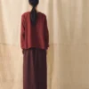 Garment Dyed Linen Top