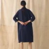 Garment Dyed Linen Tunic Dress