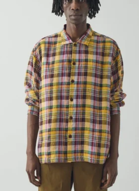 Gelato Check Linen Shirt