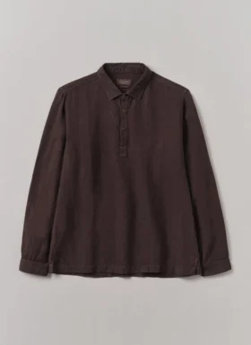 Half Placket Linen Shirt