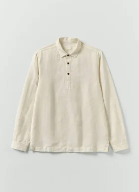 Half Placket Linen Shirt