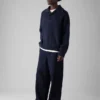 Half Placket Wool Pullover