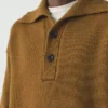 Half Placket Wool Pullover