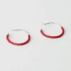 Helena Rohner Miyuki Glass Small Hoop Earrings