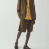 High Break Cotton Linen Blazer