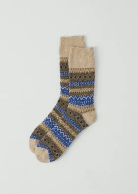 Jacquard Wool Socks
