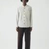 Jasper Irregular Stripe Cotton Shirt