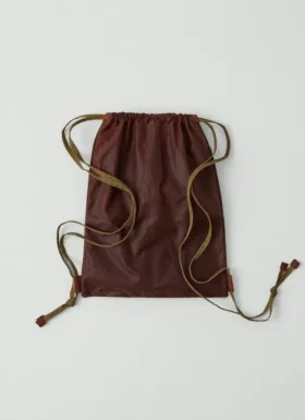Kate Sheridan Waxed Cotton Bow Rucksack