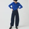 Lia Garment Dyed Boat Neck Tee