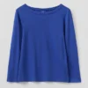 Lia Garment Dyed Boat Neck Tee